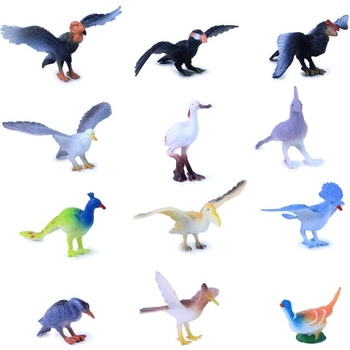 Rappa Комплект фигурки Птици - 12 броя, 4-8 см