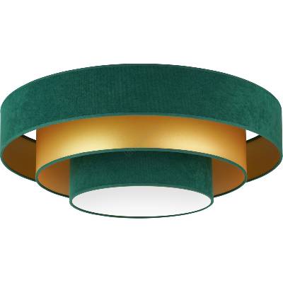 Duolla - LED Плафониера LUNETA LED/26W/230V Ø 60 см 4000K зелен/златист (DU606301)