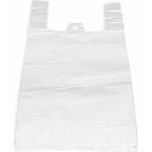 Tašky 10 kg biele 30x18x55 cm [100 ks]