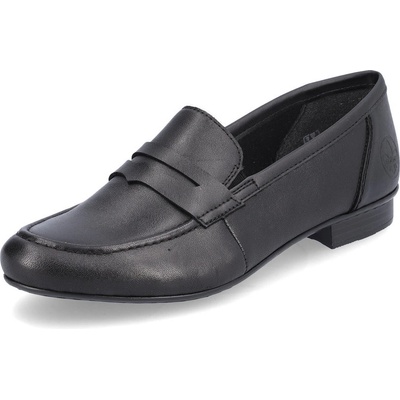 Rieker černé mokasíny 51954-01 černé