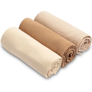 Sensillo Муселинови Пелени Uniform Brown 3 Броя 60x80см (SILLO-09918)