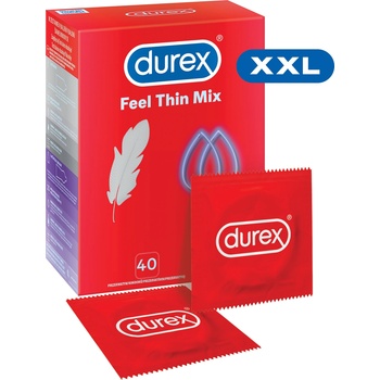 Image 1 of Durex Feel Thin Mix 40 pack