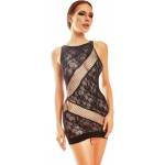 Anais Apparel Сексапилна мини рокля Adios черна