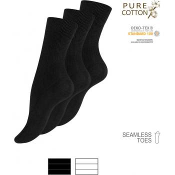 Yenita ponožky dámské 100% bavlna Bílá