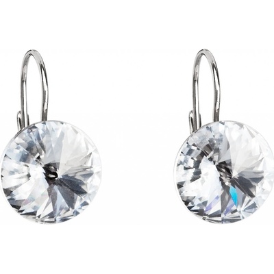 Pavona visací s krystaly Swarovski AB bílé kulaté 31106.1