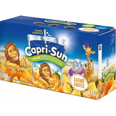 Capri-Sun Safari Fruits nápoj 10 x 200 ml