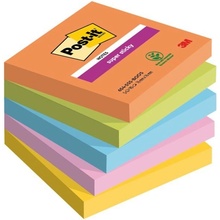 POST-IT Bloček Post-it Super Sticky BOOST, veľkosť 76x76 mm, 5 bločkov po 90 l