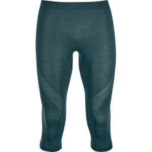 Ortovox Мъжко мериносово термобельо Ortovox 120 Comp Light Short Pants Merino base layer - Dark Arctic Grey (015-0921-0613)