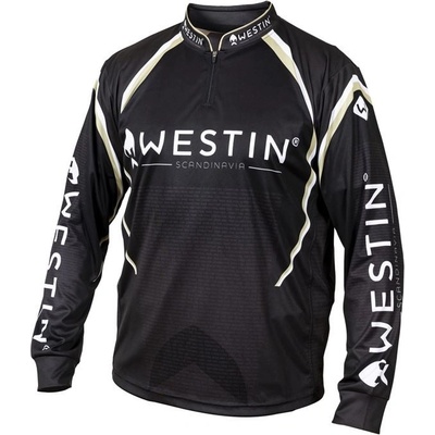 Westin Tričko LS Tournament Shirt Black Grey