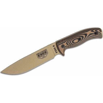 ESEE Desert tan blade G-10 3D handle