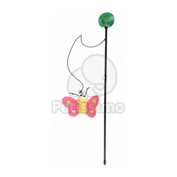 Flamingo играчка за котки - пръчка с пеперуда 1 бр