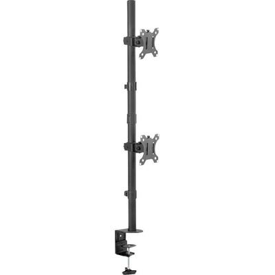 Digitus DA-90438 rameno na monitory 1 Displej: (s) 5,1 cm (2) - 304,8 cm (120) černá odnímatelný, otočný, nastavitelná výška, naklápěcí, otočný