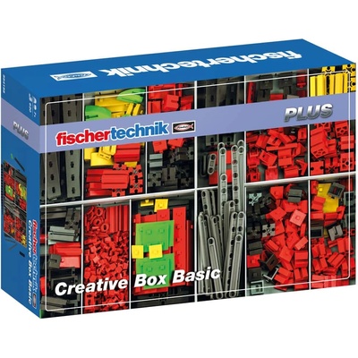 Fischertechnik Конструктор Fischertechnik Creative Box Basic, 630 компонента, над 7г (554195)