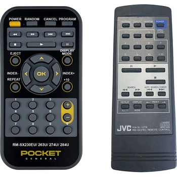 GENERAL Jvc rm-sx274u - дистанционно управление дубликат (rm-sx274u)