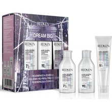 Redken Acidic Bonding Concentrate Dream Big šampón Acidic Bonding Concetrate 300 ml + kondicionér Acidic Bonding Concentrate 300 ml + vlasová starostlivosť Acidic Bonding Concentrate Leave-In Treatmen