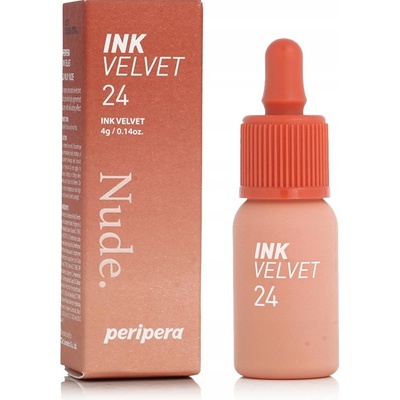 Peripera Ink The Velvet tint na rty 24 Milky Nude 4 g – Zboží Dáma