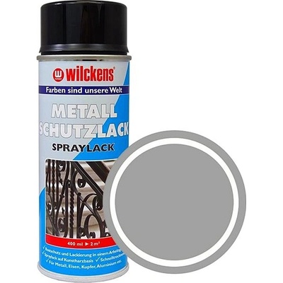 Wilckens univerzálna základná antikorózna farba v spreji 400 ml strieborná