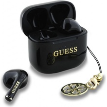 Guess Glossy Effect Printed Classic Logo & Charm headphones black