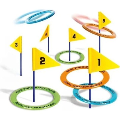 Sun Fun hra hádzacia s krúžkami 14cm 6ks