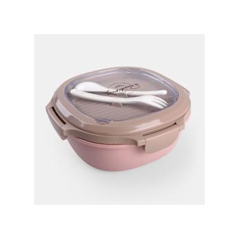 Sentio Кутия за храна PVC 1080мл Pink