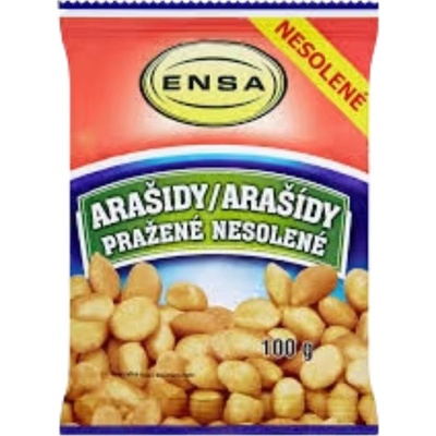 Arašídy Ensa Arasidy Nesolene pražené nesolené 100 g