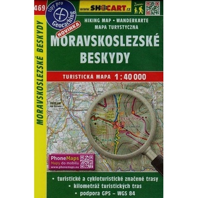 Moravskoslezske Beskydy 1:40 000