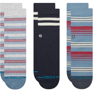Stance Детски спортни чорапи Stance Kid's Easton 3 Pack Sports socks - Blue - размер 35-37 (EU) (207-1662-0113)