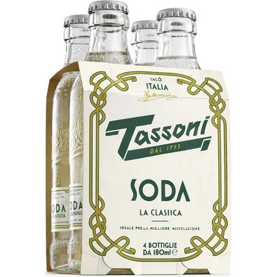 Tassoni Soda 4 x 180ml