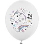 Party Deco Латексови Балони Пастел - Бебе Еднорог 30см - (1 пакет / 6 бр. ) (sb14p-205-008-6)