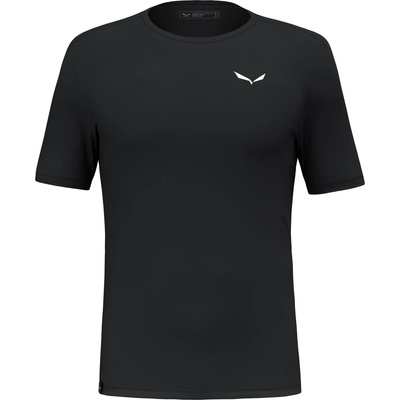 Salewa Мъжка спортна тениска Salewa Puez Sporty Dry T-Shirt Sport shirt - Black Out - размер M (216-2010-0612)
