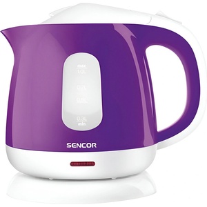 Sencor Електрическа кана Sencor SWK 1015VT, 1L, 900 - 1100W, Лилав - Код G5561 (G5561-8590669197651) Електрически кани