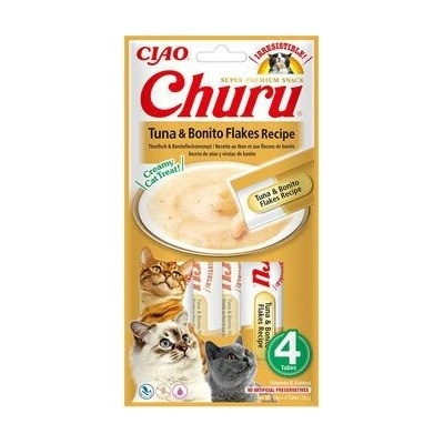 Churu Cat Tuna with Bonito Flakes 48 x 14 g