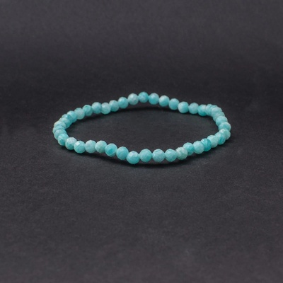 Milujeme Kameny amazonit fazetovaný kulička NFK4