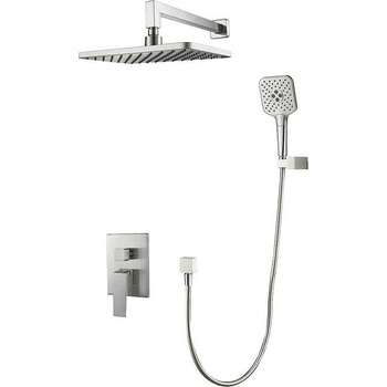 Inter Ceramic Месингов смесител за вграждане 8123191brush nickel (8123191brush nickel)