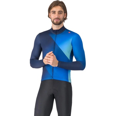Castelli Amplify Thermal LS Belgian blue/ Pool blue