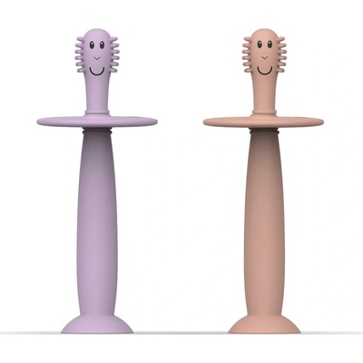 Matchstick Monkey Tréninkový zubní kartáček se zarážkou
