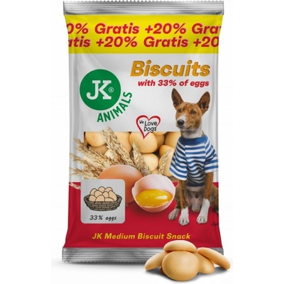 JK ANIMALS Biscuit pečená maškrta piškóty 300 g