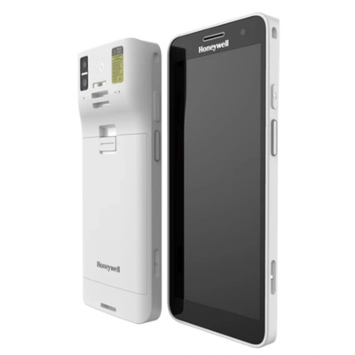 Honeywell Мобилен терминал Honeywell CT37, 2D, SR, PCAP, USB, BT (BLE) Wi-Fi 6E, NFC, hot-swap, камера, Android, бял (CT37-X0N-57S10WG)