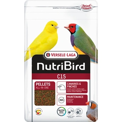 NutriBird C15 храна за канари и финки - 1кг