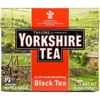 Yorkshire Tea Anglický čierny čaj 250 g 80 vrecúšok