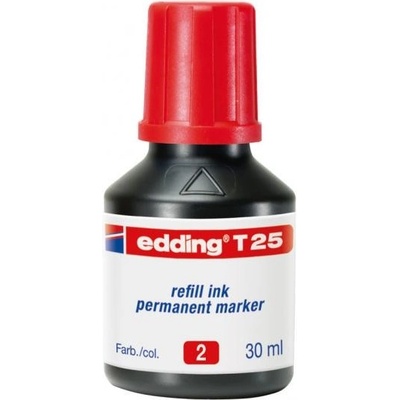 Edding T 25 červená