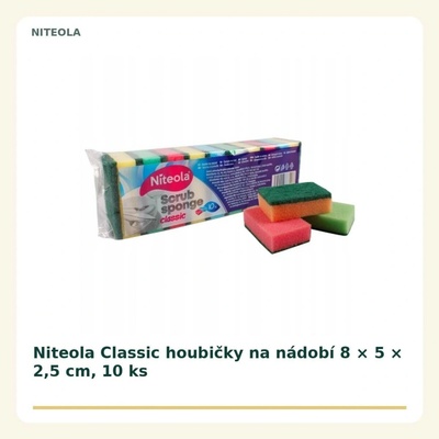 Niteola Maxi Classic Houba na nádobí 10ks – Zboží Dáma