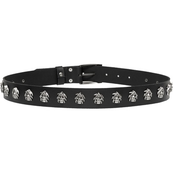 Black & metal Колан Skull - PAS-236