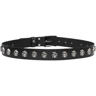 Black & metal Колан Skull - PAS-236