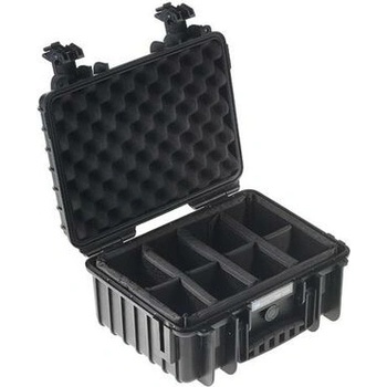 B&W International Outdoor Case type 3000 Foam 3000/B/SI