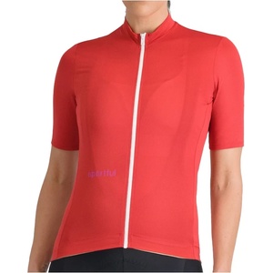 Sportful Дамска фланелка с къс ръкав за колоездене Sportful Women's Classic Jersey Cycling jersey - Phoenix Glow - размер XS (156-2553-0411)