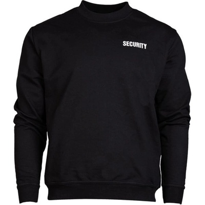 MIL-TEC Mikina s nápisem SECURITY černá – Zboží Mobilmania