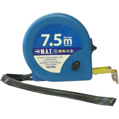 MAT GROUP Metr stáčecí 7.5m/25mm ASSISTENT
