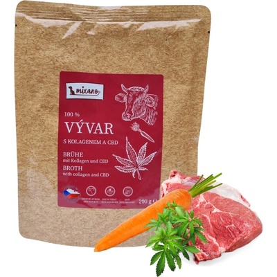 Mixáno 100 Vývar s kolagenem a CBD 200 g