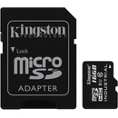 Kingston microSDHC 16GB UHS-I U1 + adapter SDCIT16GB